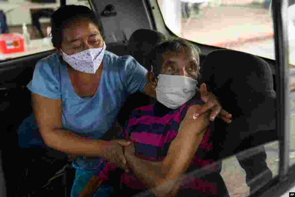 과테말라 과테말라시티에서 아스트라제네카 신종 코로나바이러스 백신 접종을 진행했다.