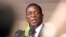 FILE - Emmerson Mnangagwa speaks after being sworn in as Zimbabwe's president in Harare, Zimbabwe, Nov. 24, 2017. 