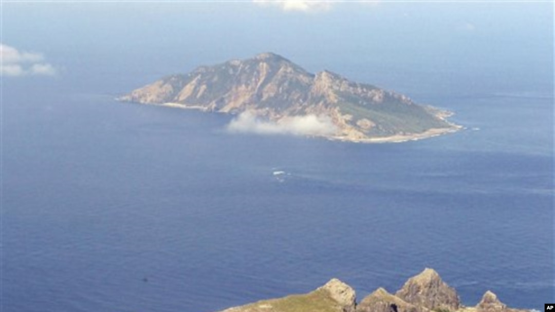 有爭議的釣魚島海域。(資料圖片)