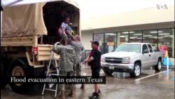 Flooded Residents Face More Rain in Texas