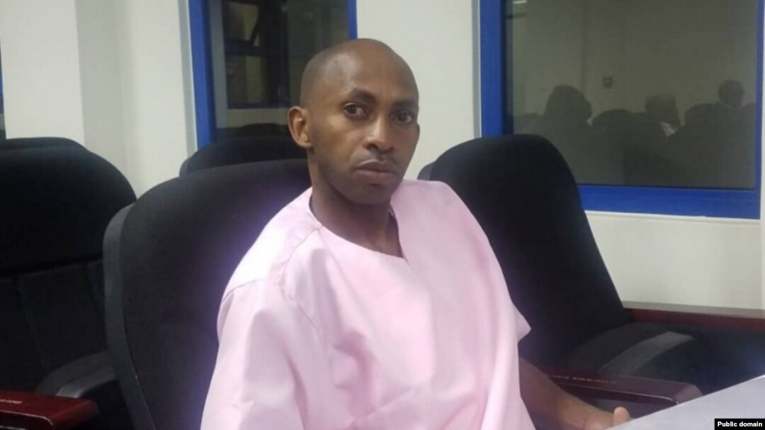 Major Sankara Nsabimana wahoze avugira FLN ashinjwa ibyaha by'iterabwoba mu Rwanda