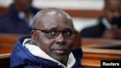 FILE: Rwandan genocide suspect Fulgence Kayishema appears in the Cape Town Magistrates Court, in Cape Town, South Africa on May 26, 2023. 