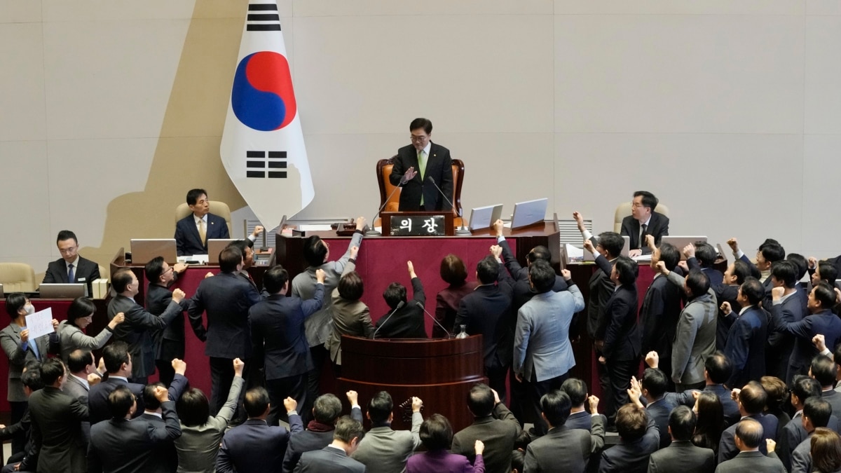 South Korea Parliament Impeaches Acting President