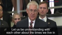 Secretary of State Rex Tillerson Address to Career Diplomats