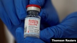 Vắc-xin của Moderna ngừa COVID-19.