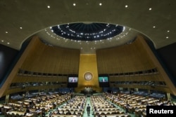 United Nations General Assembly at the U.N. Headquarters in New York