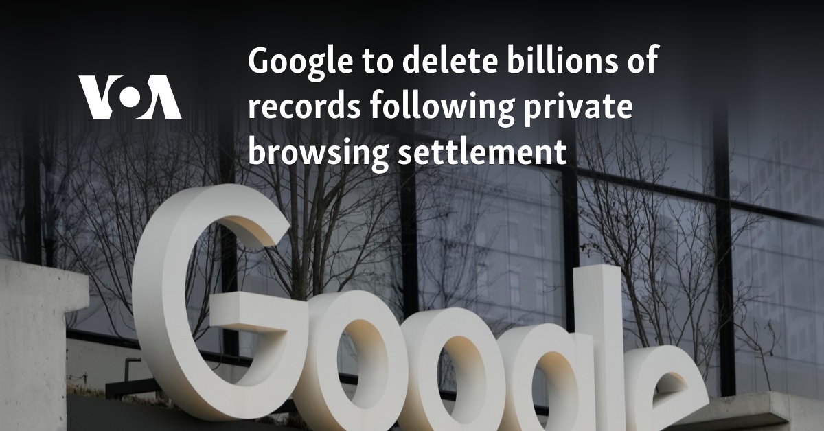 Google to delete billions of records following private browsing settlement