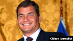 Mantan presiden Ekuador, Rafael Correa 