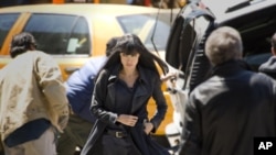 Angelina Jolie stars as Evelyn Salt in Columbia Pictures' contemporary action thriller 'Salt.'