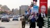 پوسترهای ولادیمیر پوتین رئیس جمهوری روسیه در خیابانی در قاهره، پایتخت مصر - دوشنبه ۲۰ بهمن ۱۳۹۳ 