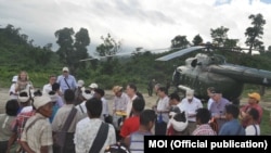 Diplomats visit Northern Rakhine