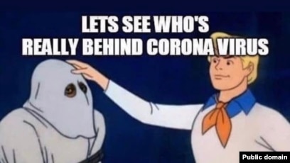 America rocks against Coronavirus Scooby Doo meme