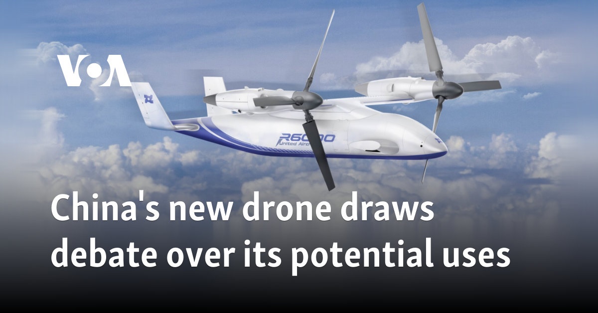China's new drone draws debate over its potential uses