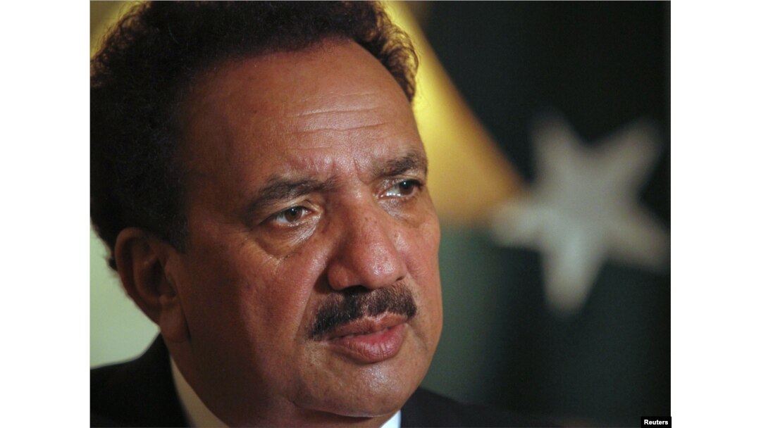 Menteri Dalam Negeri Pakistan Rehman Malik (Foto: dok).