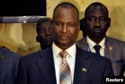 FILE - Taban Deng Gai is leading a delegation from South Sudan that is visiting Khartoum this week.