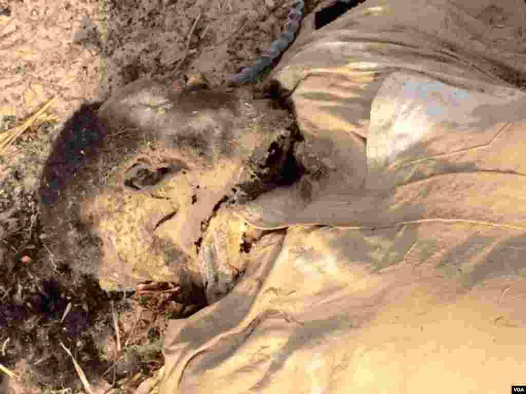 Un cadavre d'un présumé cobattant de Boko Haram