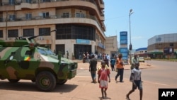 Le centre de Bangui (3 avril 2013)