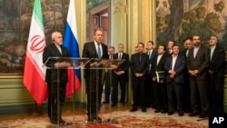 دیدار ظریف و لاوروف وزرای خارجه ایران و روسیه