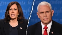 Kamala Harris and Mike Pence