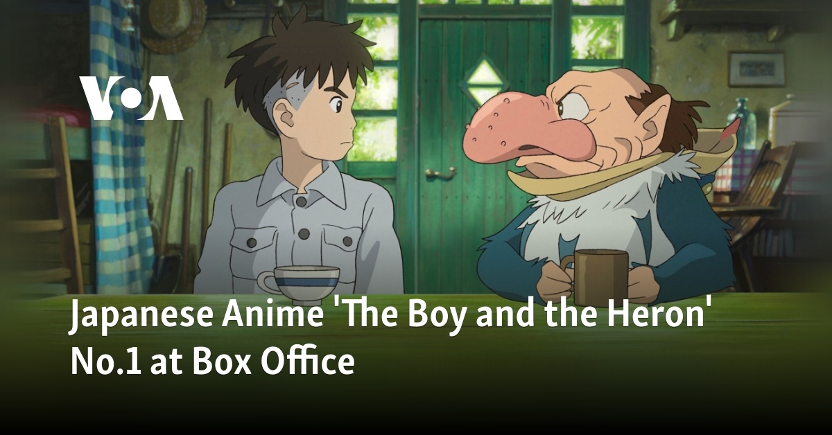 Miyazaki's 'The Boy and the Heron' is No. 1 at the box office, a first for  the Japanese anime master