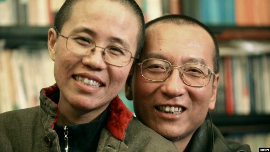 刘晓波和妻子刘霞(资料照片)
