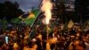 Manifestações de domingo contrapoem às do dia 15 contra o Presidente brasileiro