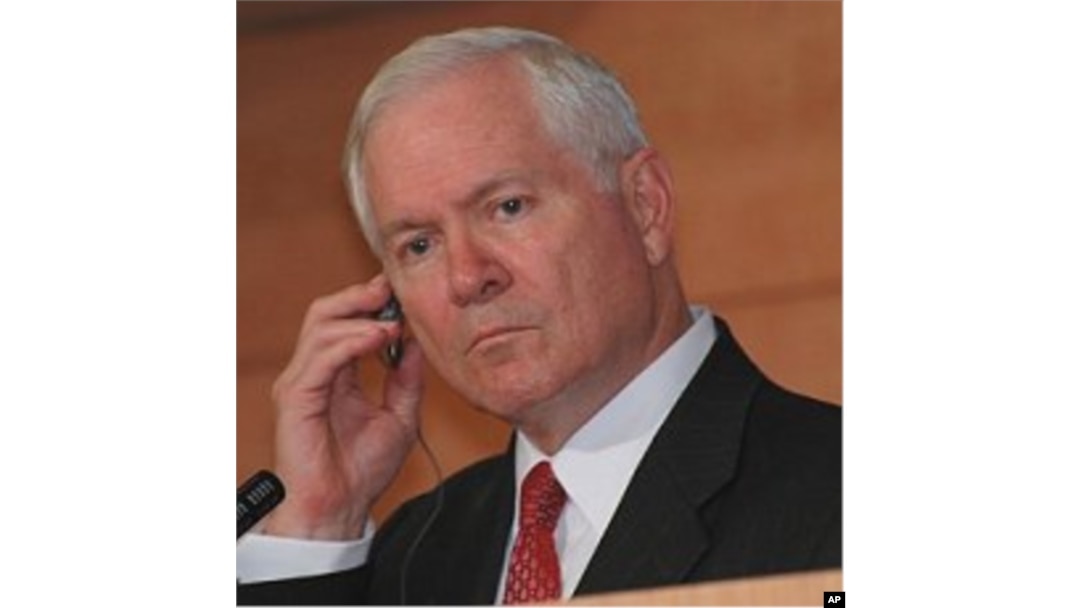 U.S. Defense Secretary Robert Gates (file)