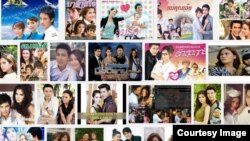 Images of Thai TV dramas on Google search engine. 