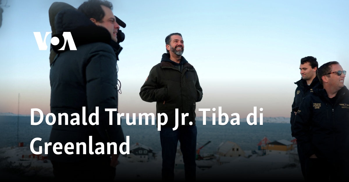 Donald Trump Jr. Tiba di Greenland