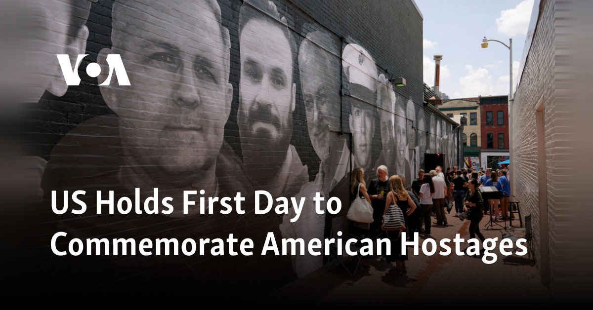 US Holds First Day to Commemorate American Hostages