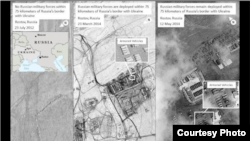 Российские войска на границе Украины