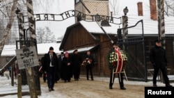 Бывший концлагерь Освенцим (Аушвиц), Польша. 27 января 2019 г.