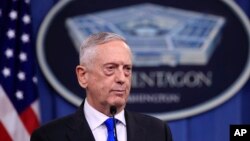 Janar James Mattis, skataren tsaron Amurka