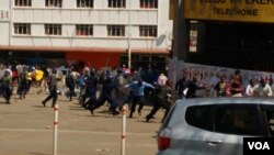 Amapholisa atshaya abantu abakhokhelwa ngabeTajamuka/Sesijikile betshengisela eHarare