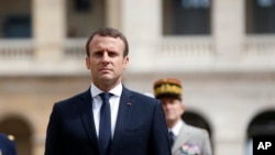 Fransa prezidenti Emmanuel Makron