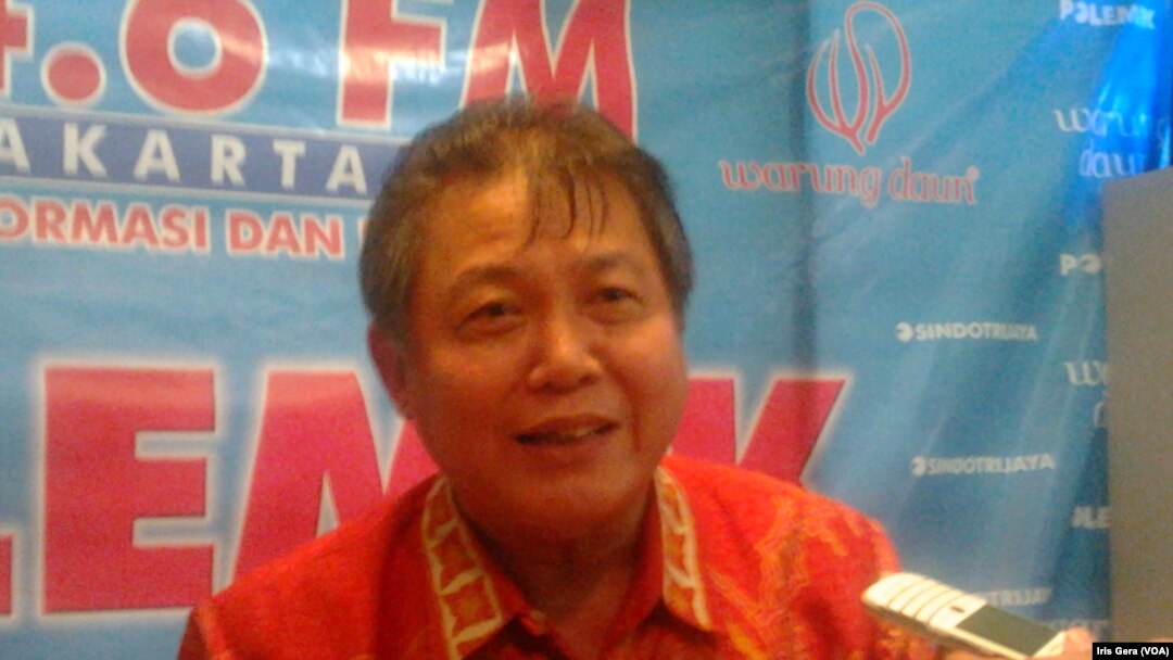 Politisi PDIP, Hendrawan Supratikno (Foto: VOA/Iris Gera).