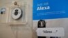 FILE - Prompts on how to use Amazon's Alexa personal assistant are seen in an Amazon "experience center" in Vallejo, California, May 8, 2018. 