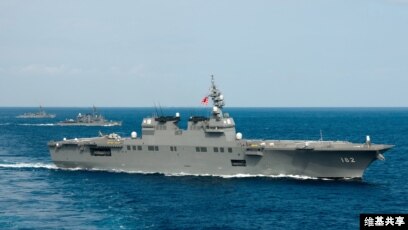 日本直升機護衛艦訪問菲律賓