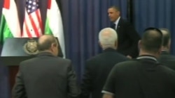 Obama Calls for Talks on Core Israeli-Palestinian Issues