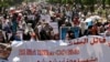 Apoiantes do presidente deposto Mohamed Morsi a protestar nas ruas do Cairo