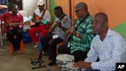  "Conjunto Angola 70" um grupo de músicos angolanos executantes do ritmo Semba