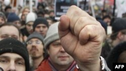 На Болотной площади в Москве. 10 декабря 2011 г.