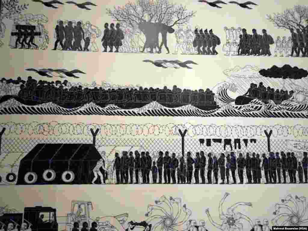 Çinli Sanatçının Gözünden Suriyeli Mülteciler