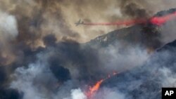 Požar u brdima oko grada Yucaipa u Californiji (Foto: AP Ringo H.W. Chiu)
