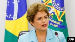 FILE - Brazilian President Dilma Rousseff