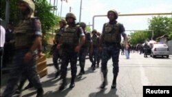 Armenia attack on police station