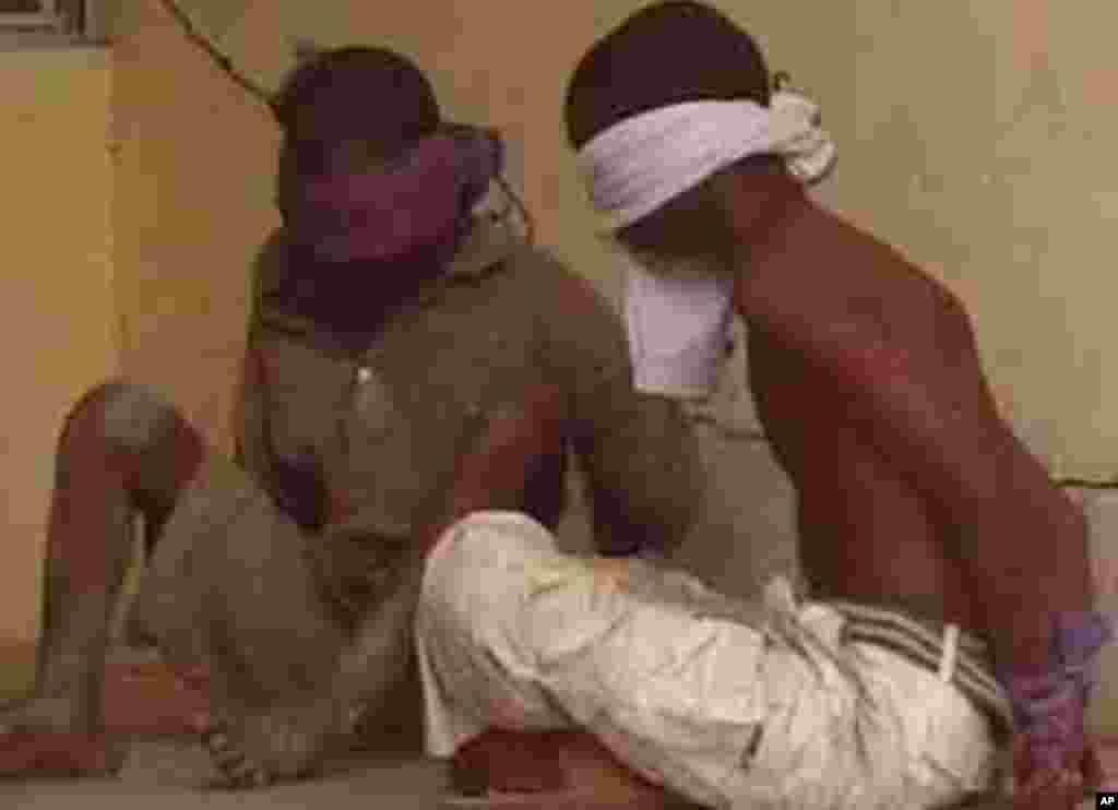 Sauran mutane biyun da suka rage da rai daga cikin wadanda ake zargin cewa su ne 'yan bindigar da suka kai farmaki a garin Tudun Wada na Jihar Kano a hedkwatar 'yan sandan Kano.