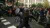 درگیری پلیس اسپانیا با رای دهندگان رفراندوم استقلال کاتالونیا 