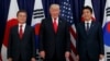 Trump Bahas Masalah Korut dengan Pemimpin Korsel dan Jepang