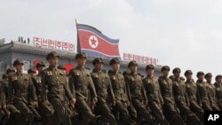 Prizor sa jedne od vojnih parada severnokorejskih oružanih snaga